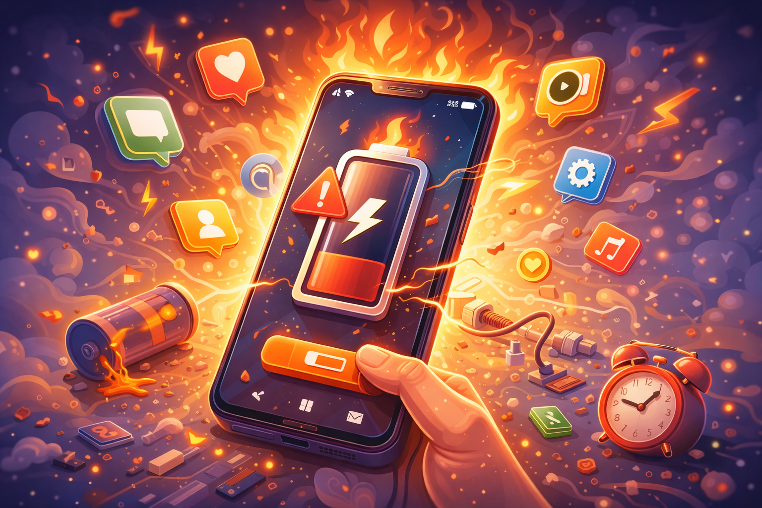 मोबाइल की बैटरी जल्दी क्यों खत्म होती है? — पूरी सच्चाई और 15 असली फिक्स