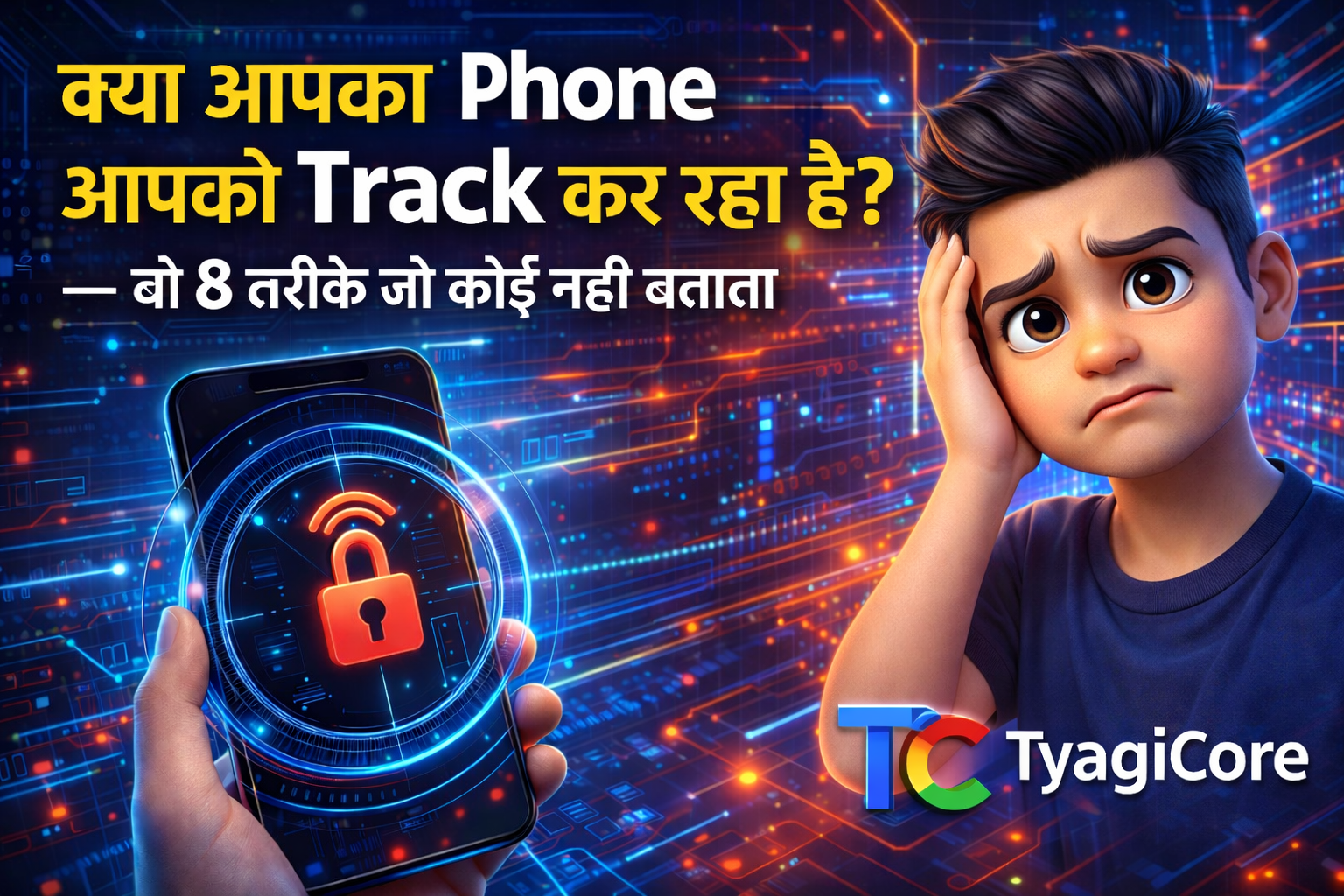 क्या आपका Phone आपको Track कर रहा है? — 8 तरीके जो कोई नहीं बताता