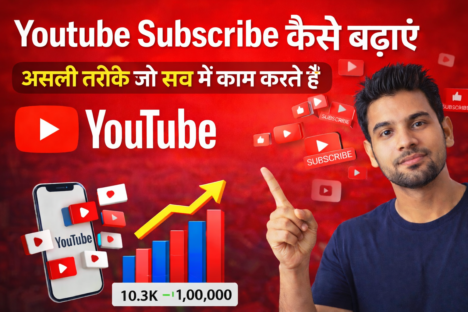 यूट्यूब सब्सक्राइबर कैसे बढ़ाएं — असली तरीके जो सच में काम करते हैं